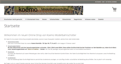 Desktop Screenshot of koemo.de